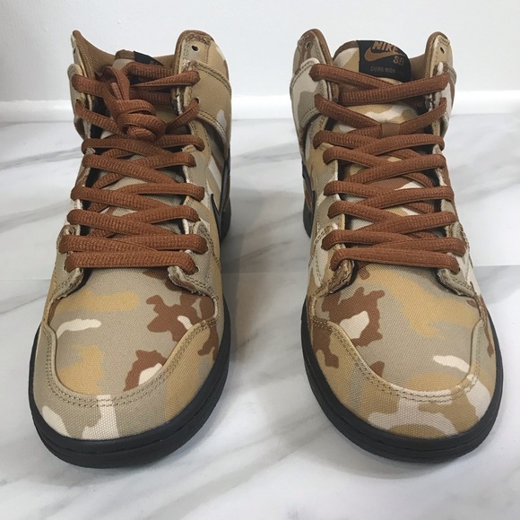 Nike SB Dunk High Camo NEW - Picture 3 of 8
